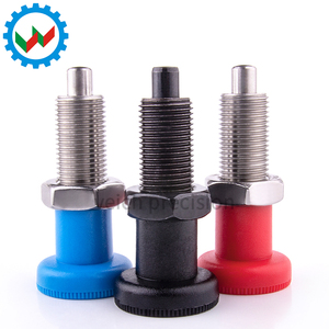 VCN219 สปริงอินเด็กซ์พลังเจอร์ ปุ่มหมุนพลาสติกสีแดง/น้ำเงิน/ดำ ยี่ห้อ Veich วัสดุเหล็กกล้าคาร์บอน/สแตนเลส สำหรับใช้กับเครื่องจักร - Product Image 1