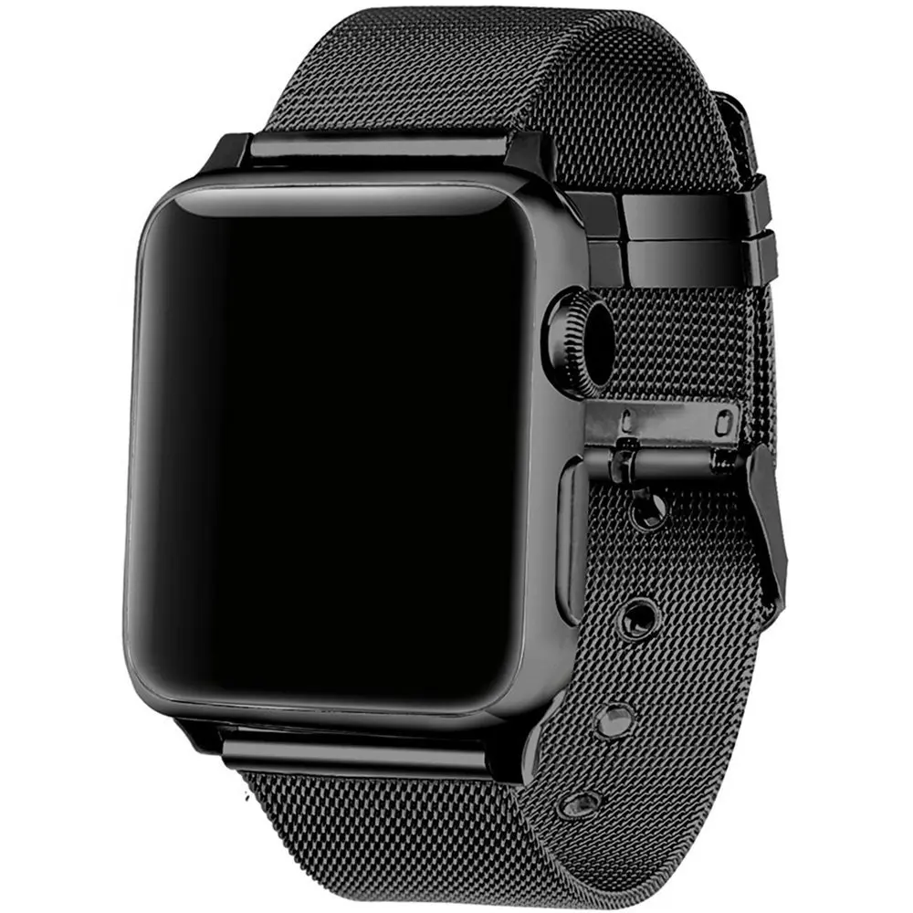 On Sale Milanese Loop Metal Band For Apple Watch Series 6 3 2 1 Stainless Steel Strap Replacement Bracelet Mesh Metal Watch Band