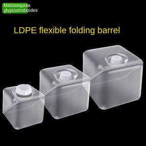 Seau de stockage d'eau en plastique pliable de qualité alimentaire LDPE de 10 à 20 L, impression personnalisée sur la surface, pour l'exportation - Product Image 2