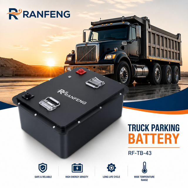 12V 24V LiFePO4 Truck Starting Battery 150Ah 200Ah-600Ah High Performance Deep Cycle 4000 Cycles