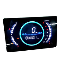 Spidometer Digital LCD Universal 12V untuk Motor, Odometer, Tachometer, Wave 110 125 Yamaha Exciter AKT NKD