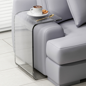 Nhà Máy Nhà Sản Xuất Tùy Chỉnh Kích Thước Phòng Khách U Hình Dạng Rõ Ràng Đa Chức Năng <span class=keywords><strong>Acrylic</strong></span> Đồ Nội Thất Bàn Cà Phê - Product Image 4