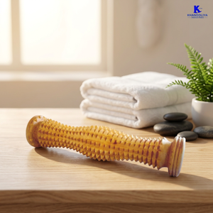 K Star Acupressure Foot Roller Wooden <b>Massager</b> <b>Tool</b> Best Manual Feet <b>Massager</b> For Pain Relief Relaxation Health Care - Product Image 4