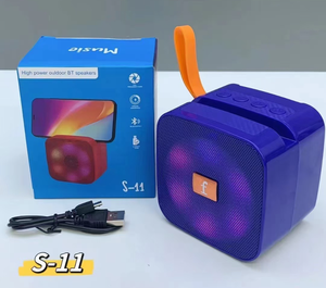 <span class=keywords><strong>S11</strong></span> sản xuất RGB không dây loa bluetooth di động với điện thoại đứng đèn đầy màu sắc cho du lịch, Đảng - Product Image 5