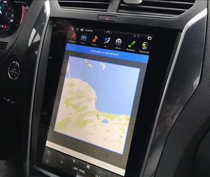 เครื่องเล่นดีวีดีในรถยนต์ระบบนำทาง GPS หน้าจอแนวตั้งแบบ Android9.0เครื่องเล่นวิดีโอแบบ BT สำหรับ Ford <span class=keywords><strong>Explorer</strong></span> 2013-2019 - Product Image 3