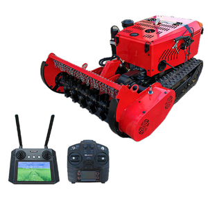 Customized 800mm 1000mm 1200mm Remote-Control Slope Crawler Mower Industrial <b>Mini</b> Flail 4-stroke for Grass DIY <b>Robot</b> Rc Flail Mo - Product Image 6
