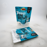 Sachets refermables personnalisés imprimés pour congélation de viande (bœuf, steak, porc) – Emballage étanche pour la conservation des aliments frais