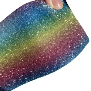 Stylish Matte Super Diamond Rainbow Vinyl Wrap With Different Colors
