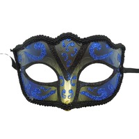Vente en gros, masque de fête de luxe de Mardi Gras, paillettes vénitiens élégantes, robe fantaisie de carnaval, Halloween, masque de visage