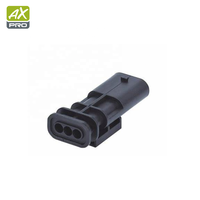 오리지널 TE DEUTSCH DT16-18SA-K004 커넥터 하우징 18P 4.67mm 블랙 자동차용 커넥터 여성 단자용