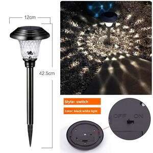 Iluminación de Caminos con Energía Solar, Lámparas de Suelo de Acero Inoxidable, Luces LED de Jardín para Caminos Exteriores - Product Image 4