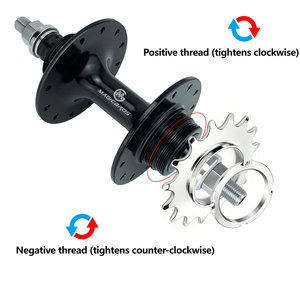 <span class=keywords><strong>Pignon</strong></span> de cassette à vitesse unique en acier inoxydable de haute qualité 13t-18t pour vélo de piste à engrenage fixe - Product Image 1