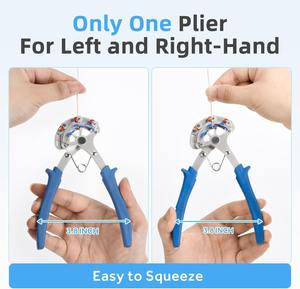 Jewelry Making, 1.5mm-2.25mm-3mm Looping Size, Beading Looper Tool, <b>Wire</b> Looping Pliers for 24-18 Gauge <b>Craft</b> <b>Wire</b> - Product Image 4