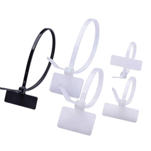 สายรัดเคเบิลไนลอนแบบมีป้ายกำกับ ขนาด 2.5*100 มม.  ลดราคาพิเศษ  รับทำป้ายพลาสติกตามสั่ง - Product Image 1