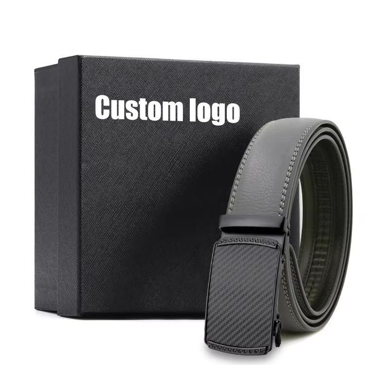 Customizable Leather Ratchet Belt Custom Designer