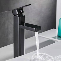Robinet mélangeur cascade pour lavabo, eau chaude et froide, pour lavabo de salle de bain domestique, vente directe usine