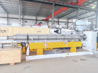 Línea de Producción de Extrusión de Membrana Impermeable de PVC con Extrusora de Doble Tornillo Personalizable, Bomba y Rodamiento de Ahorro Energético