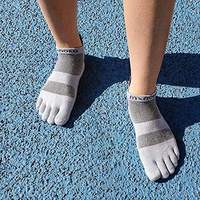 Chaussettes de course à la cheville à cinq orteils et orteils à cinq doigts