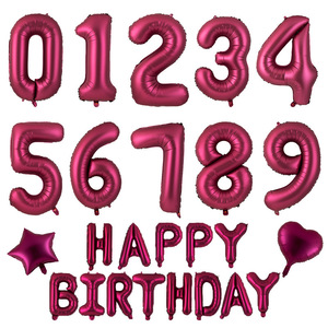 FEIQU LM226 Juego de Globos de Número de Aluminio Verde Oliva de 40 Pulgadas, Decoración para Fiesta de Cumpleaños, Globos de Papel de Aluminio - Product Image 3