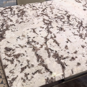 Table en marbre poli écologique effet <span class=keywords><strong>montagne</strong></span> enneigée pour la décoration moderne des bâtiments - Product Image 3