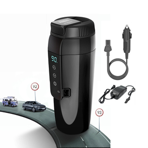 OUCRIY Elektrische Verwarmde Reizen Mok 450 ml Smart