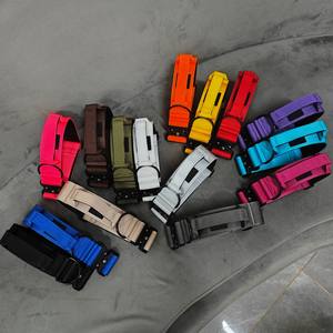 5 cm 4 cm 2 Zoll Großes, Individuelles Hundehalsband, Groß, Metallschnalle, Strapazierfähiges Nylon, Komfortabel, Taktisches Hundehalsband für Haustiere - Product Image 5