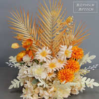 LE-307 Kant-en-klare Kunstbloemenarrangement, Kunstbloemen centerpiece voor etalage, winkel & café decoratie