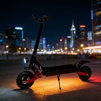 Patinete Eléctrico de Largo Alcance de Alta Calidad, 100 km, Plegable, Motor Dual, Alta Potencia para Adultos, Viajes de Larga Distancia