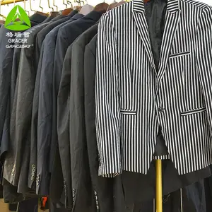 Ternos de segunda mão Homens Roupas Usadas Gola Usada Blazer Para Homens casamento Vestindo terno