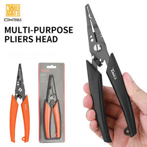 Tunala 7 pollici pinza da pesca forbici trecce leggero in acciaio inox strumenti da pesca Modulare anello pinza gancio di rimozione - Product Image 6