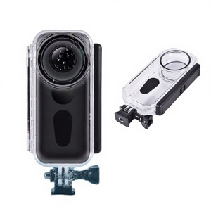 Funda impermeable para <span class=keywords><strong>Insta360</strong></span> <span class=keywords><strong>ONE</strong></span> <span class=keywords><strong>X</strong></span>, a prueba de salpicaduras, a prueba de polvo, a prueba de lluvia, a prueba de golpes, carcasa protectora, accesorio para cámara de acción - Product Image 1