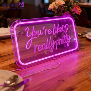 Insegne al Neon rosa che ti piacciono davvero belle luci al Neon Decorative per la festa di casa Bar Business durevole Neon - Product Image 4