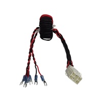 Kabel Jaringan CAT6 8Pin 26AWG Kustom 90 180 Derajat Sudut Kanan untuk PC Industri