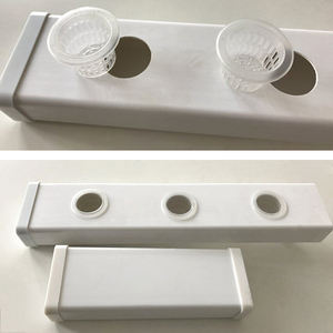Tubo Hidropónico Cuadrado de Alta Calidad, Tubería de PVC para Cultivo de Plantas - Product Image 4