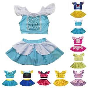 Đồ Bơi Mùa Hè 2023 Đồ Bơi Hai Mảnh In Hình Vỏ Sò Nhiều Màu Không Tay Cho Bé Gái Bộ Đồ Tắm Công Chúa Cho Trẻ Em Bé Gái - Product Image 5