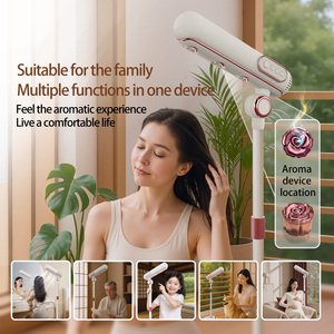 Secador de Pelo Vertical Iónico de Alta Velocidad sin Aspas de 1900W para Salón, Color Rosa - Product Image 3
