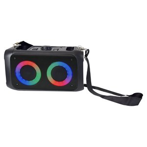 Set karaoke WPARTY 2 (Ricaricabile) Black 20W 27620 <b>Bluetooth</b> USB, AUX, Card Reader - Product Image 6