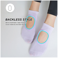 Vente en gros de nouvelles chaussettes personnalisées Fabricant de chaussettes antidérapantes antidérapantes de haute qualité Pilates personnalisées