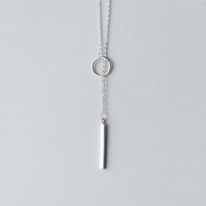 Collar de Geometría Chapado en Oro y Rodio de Plata de Ley 925 de Moda, Joyería de Regalo - Product Image 6