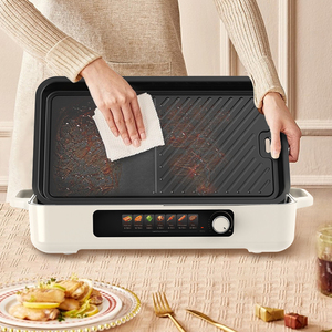 Gril Électrique OEM MagiCook 2026 Nouveau Modèle, Plaque de Cuisson Haute Puissance pour Usage Domestique, Cuisson Rapide avec Bac de Récupération d'Huile - Product Image 6