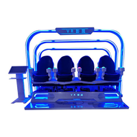 Simulateur de cinéma VR 9D JoyGravity pour 4 joueurs, casque de jeu VR pour parc d'attractions