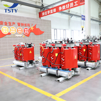 Transformador Trifásico de Resina Fundida Tipo Seco de 500KVA con Voltaje de Salida de 11KV y Frecuencia de 60HZ, Voltaje de Entrada de 6KV/400V