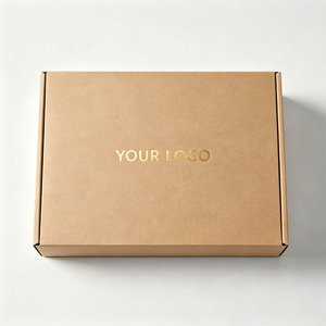 Embalagem de Sacola de Presente Ecológica de Luxo, Caixas de Envio Personalizadas, Caixa de Envio Corrugada para Marcas de Joias - Product Image 2