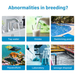 Bandelettes <span class=keywords><strong>de</strong></span> test d'<span class=keywords><strong>eau</strong></span> potable en gros pour <span class=keywords><strong>la</strong></span> <span class=keywords><strong>dureté</strong></span> totale, le chlore libre et le pH, modèle SZ31, 100 bandelettes/flacon - Product Image 6