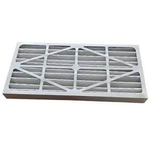 Kartonrahmen primäres HVAC-Panel plissiert Vorfilter plissiert Luftfilter