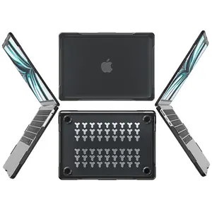 For MacBook Air 13.6 inch 2022 Release M2 case A2681 anti-scratch clear TPU bumper plastic rugged laptop cover
