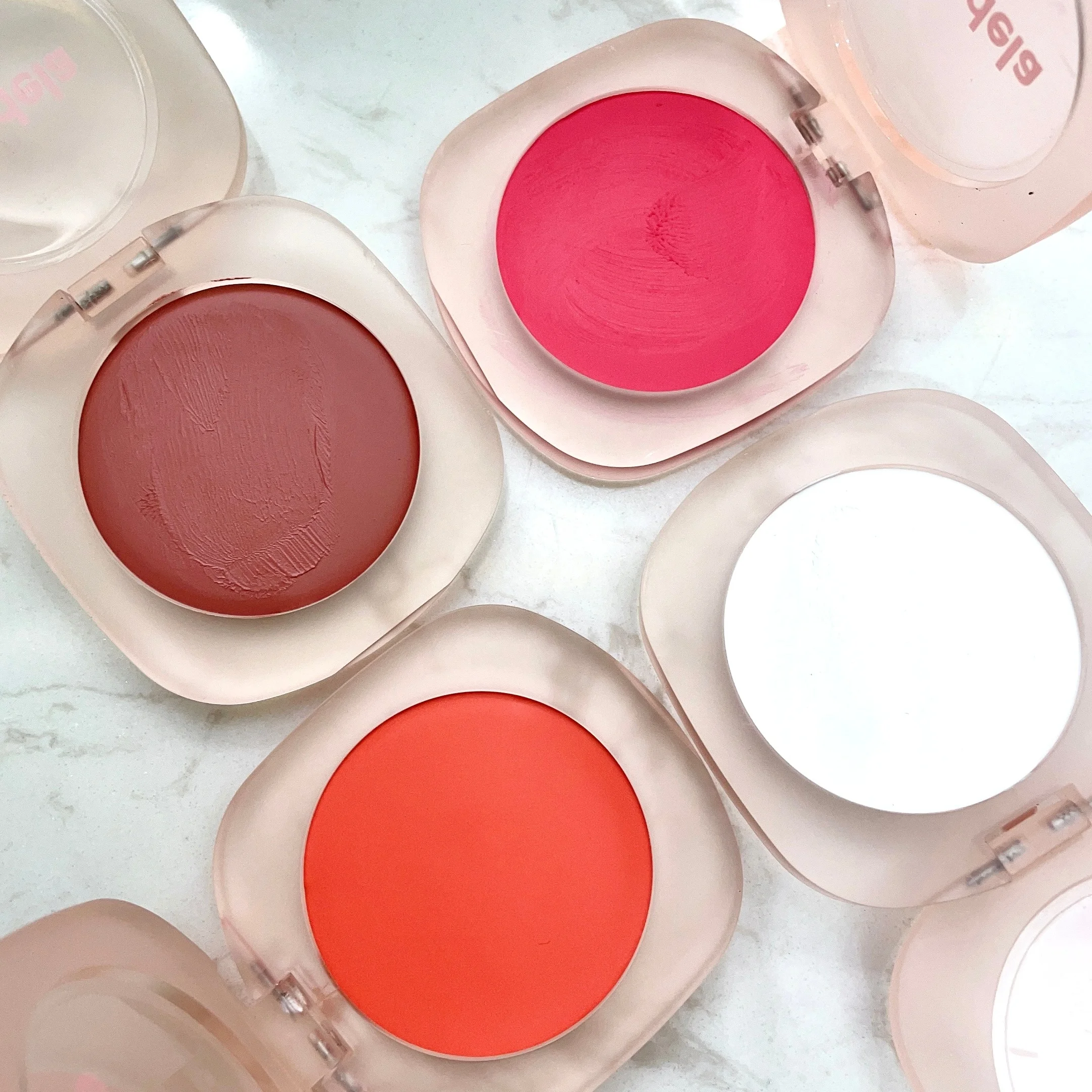 Фирменная торговая марка, низкий минимальный заказ, дизайн собственного логотипа, кремовые гелевые румяна, OEM Румяна для веганцев