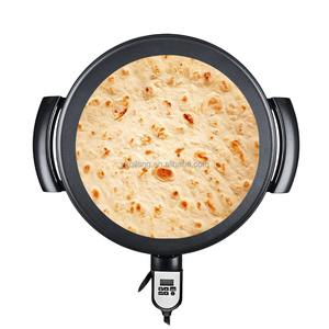 Plaque de cuisson électrique multi-usages avec revêtement antiadhésif, idéale pour l'injera, les crêpes, le roti, les tortillas <span class=keywords><strong>et</strong></span> la cuisson intérieure - Product Image 4