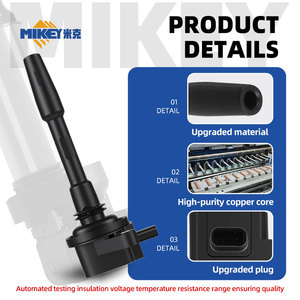 Bobine d'allumage moteur MIKEY KR3Z12029B pour <span class=keywords><strong>Ford</strong></span> Mustang, pièces automobiles de haute qualité pour KR3E-12A366-BA DQZ9393C Predator 5.2L <span class=keywords><strong>V8</strong></span> - Product Image 2