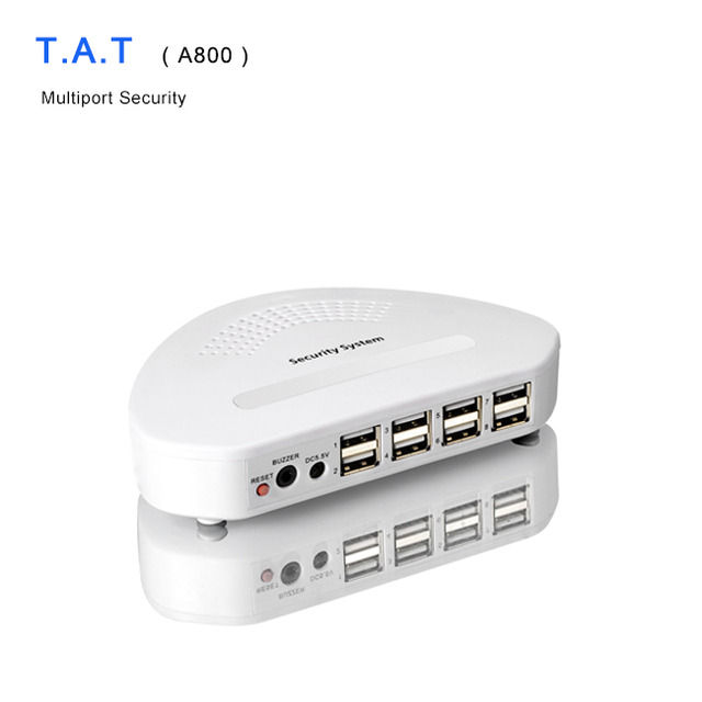 8port USB Security Controller System Mobile Anti-theft Alarm Systems Tablet Pc Device with Alarm and Charging